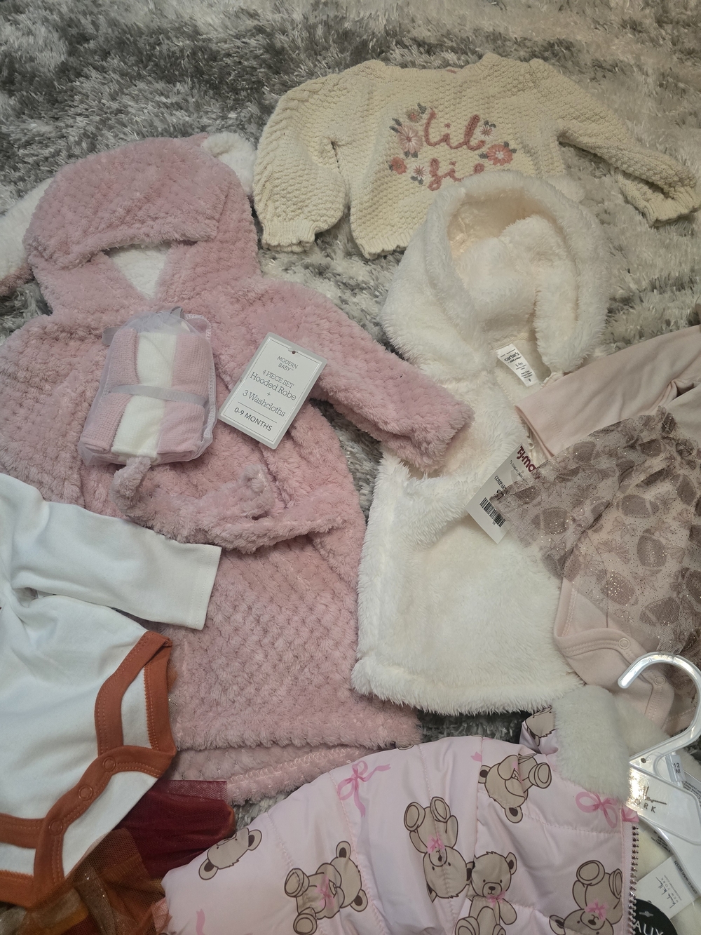 Assorted Pink Baby Girls Clothing Bundle - Mixed Brands - Picture 3 of 7